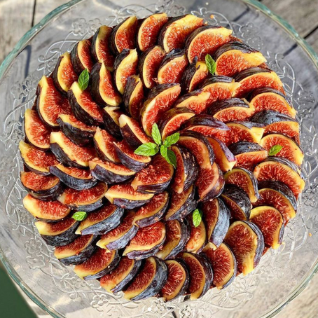 Tarte d'été aux figues