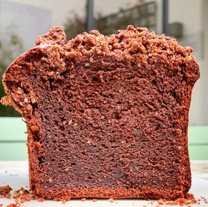 Cake 100% chocolat (et son irrésistible crumble cacao)