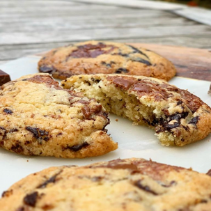 Cookies aux deux chocolats