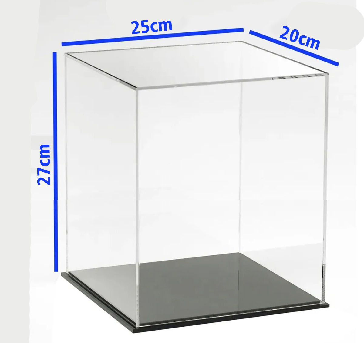 Expositor Caixa Acrílica Para Coleção Vitrine 25x20x27(a)cm