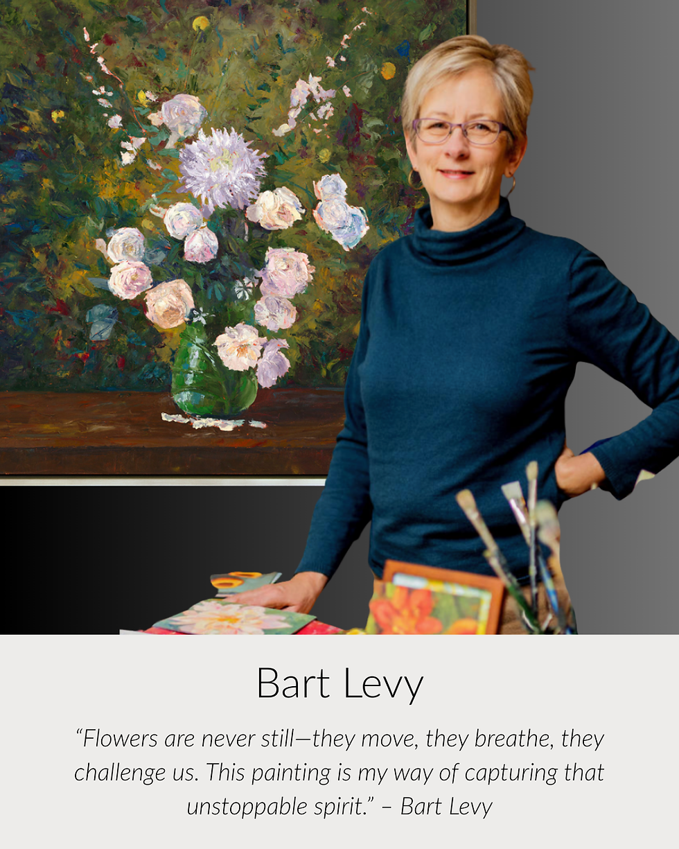 Thumbnail: Whispers in Bloom - Original Oil Painting