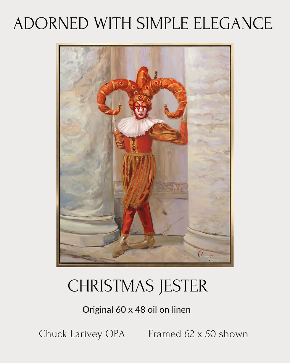The Jester - Original Oil Painting