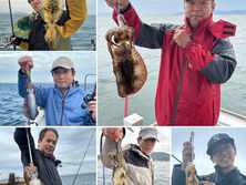 アオリ１３杯・甲イカ１５杯・竿頭アオリ３杯・甲イカ４杯