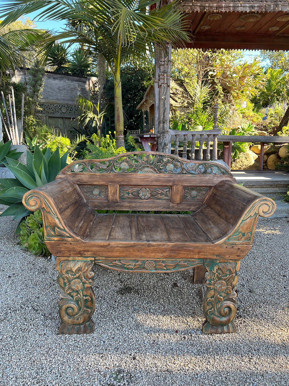 Balinese Loveseat