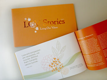 Living Our Values Book Series Design