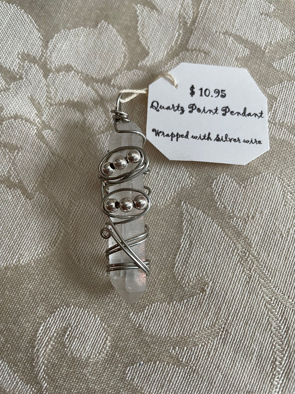 Quartz Point Pendant