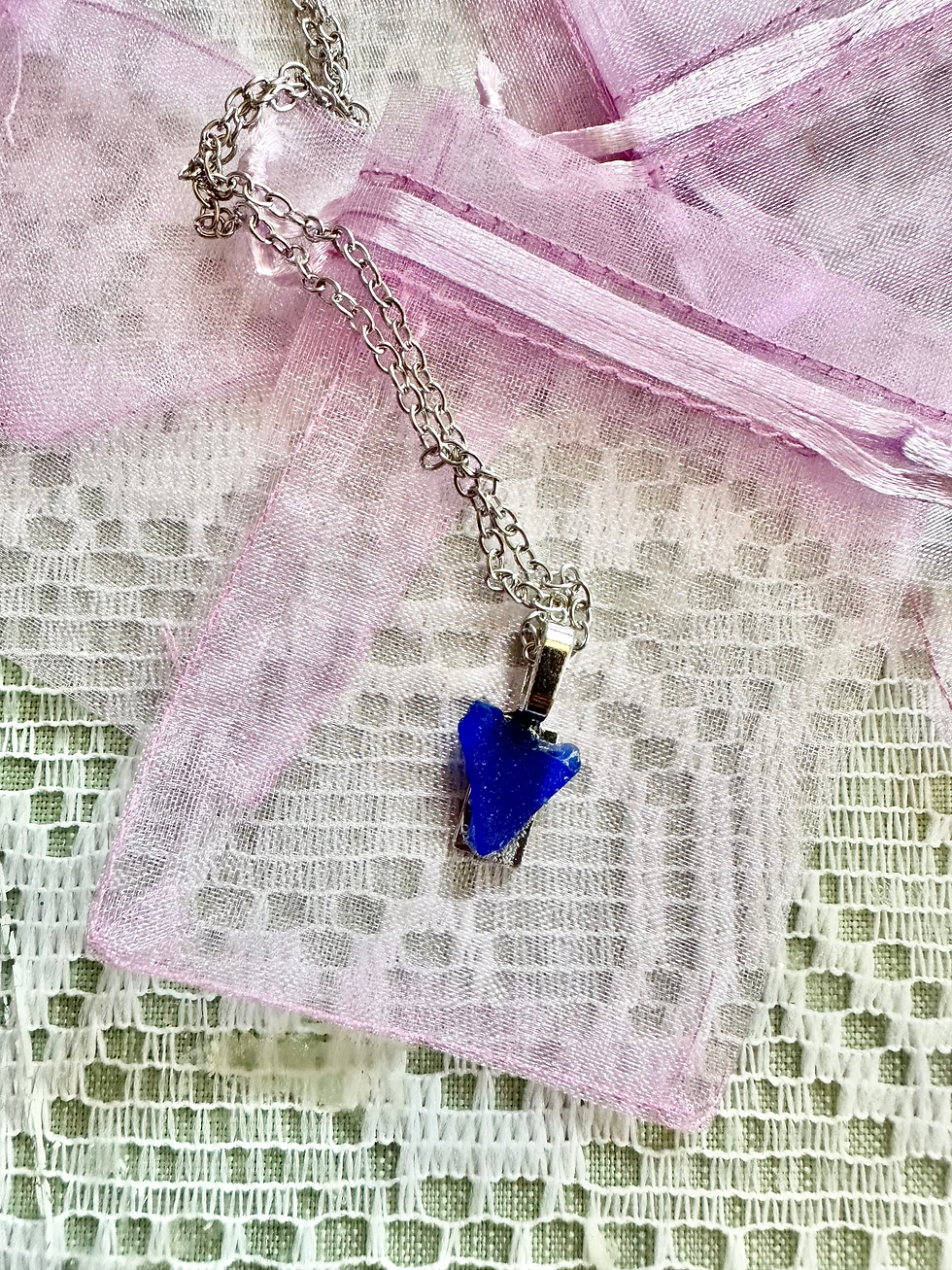 Thumbnail: Sea Glass/Small Stone Necklaces