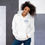 Thumbnail: KBBC Logo Unisex Hoodie - White
