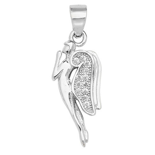 Silver Cz Pendant