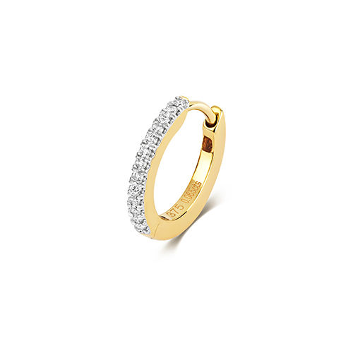 Diamond Cartilage Hoop 0 06 Ct