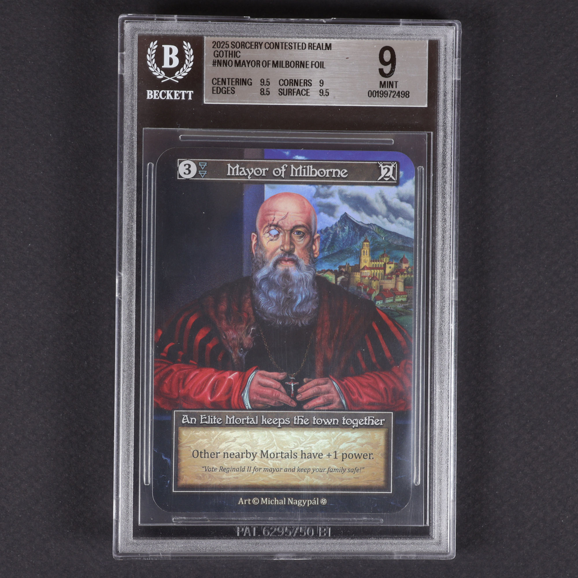 Sorcery: Contested Realm TCG – Mayor of Milborne – Gothic – Michal Nagypál
