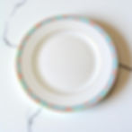 Limoges. Haviland. Assiette à entremets porcelaine modèle Lawrence par Boitard