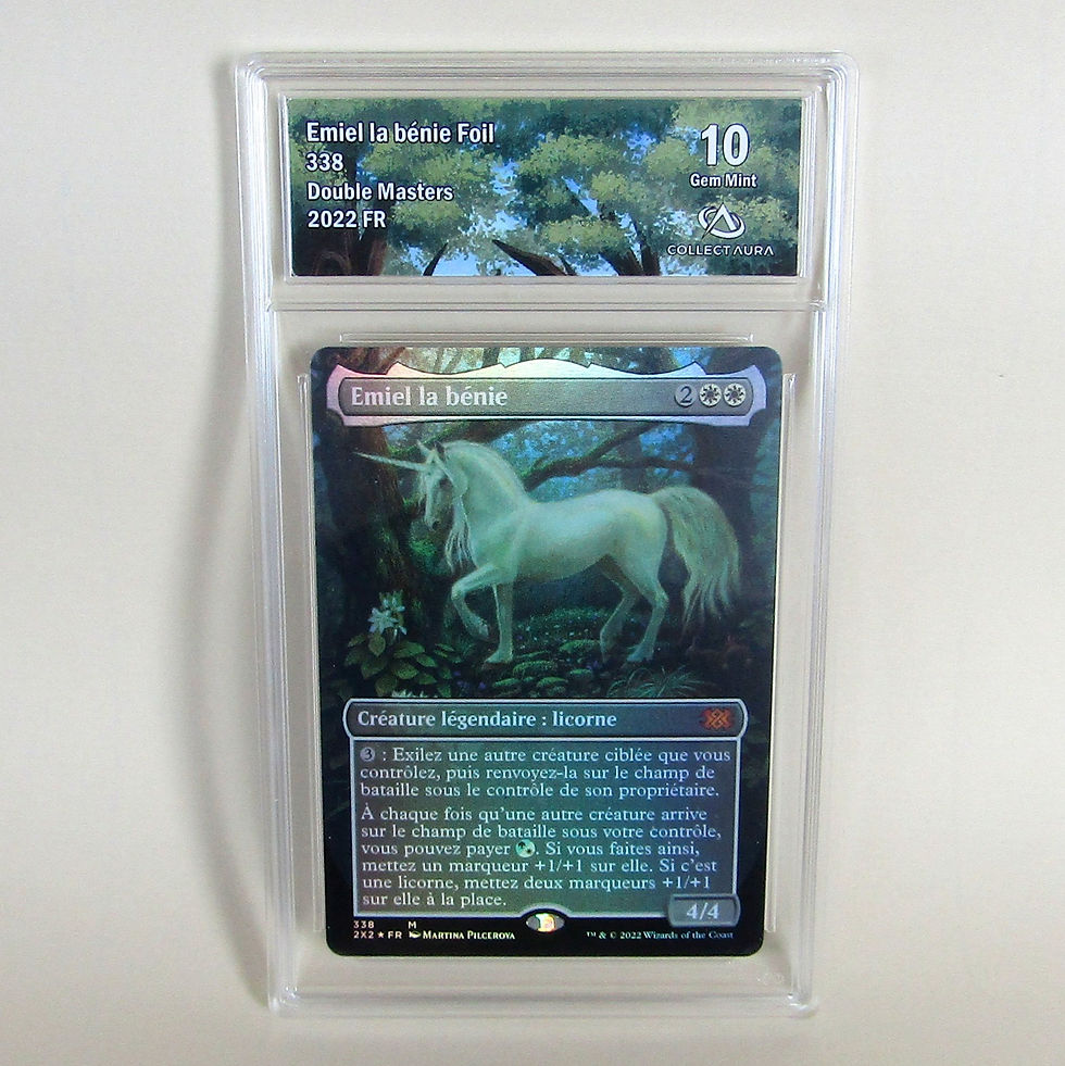 Carte Magic: The Gathering Emiel la bénie Double Masters 338 en français, carte mythique CollectAura 10