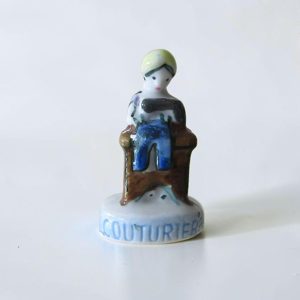 Miniature : L’artisanat – Éditions Nordia – Fèves Brillantes – 1993 – 12 fèves