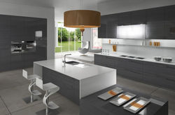 Diseño cocina gris