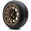 Thumbnail: MODZ® 12" Bomber Matte Bronze Wheels & Street Tires Combo