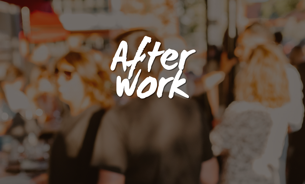 Affiche Évènement Soirée After Work Moderne Minimal Blanc Coloré (1920 x 1080 px) (2).png