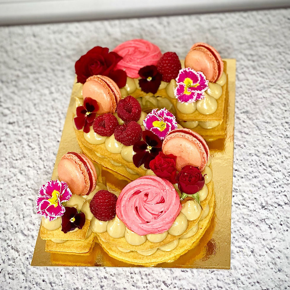 Miniature : Number cake 8 parts 