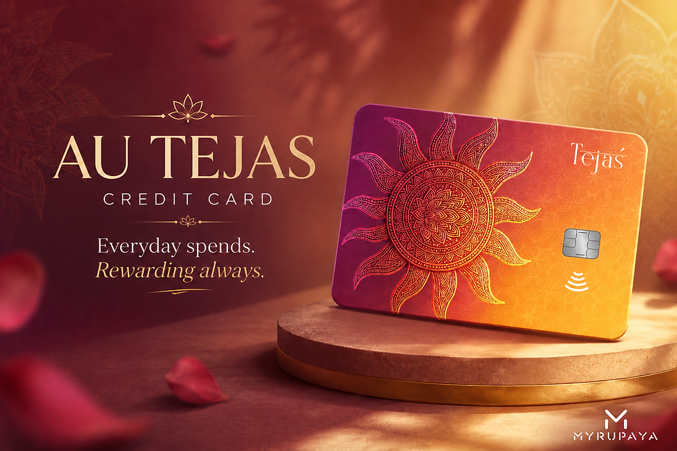 AU Tejas Credit Card 2026: Benefits, Rewards, Fees, Eligibility & How to Apply