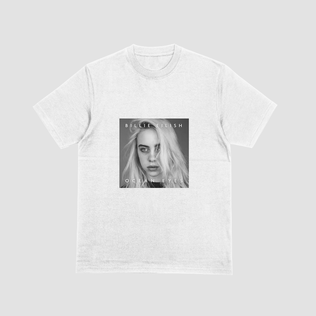 camiseta Billie Eilish ocean eyes