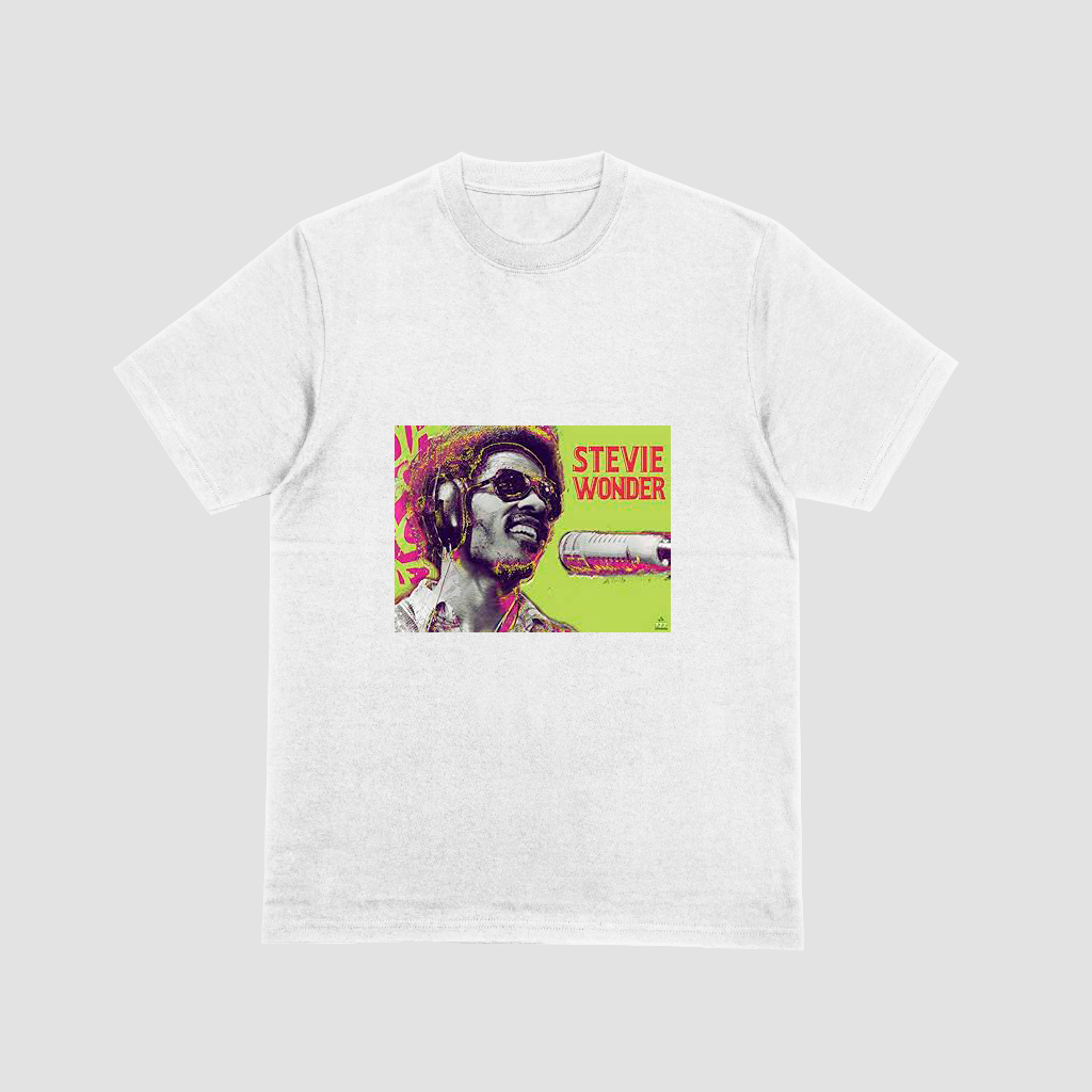 camiseta Stevie Wonder