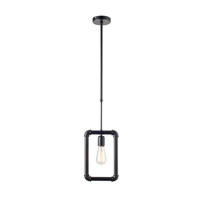 Lustre Pendente 1 Preto Fosco Preto Fosco - AVANT