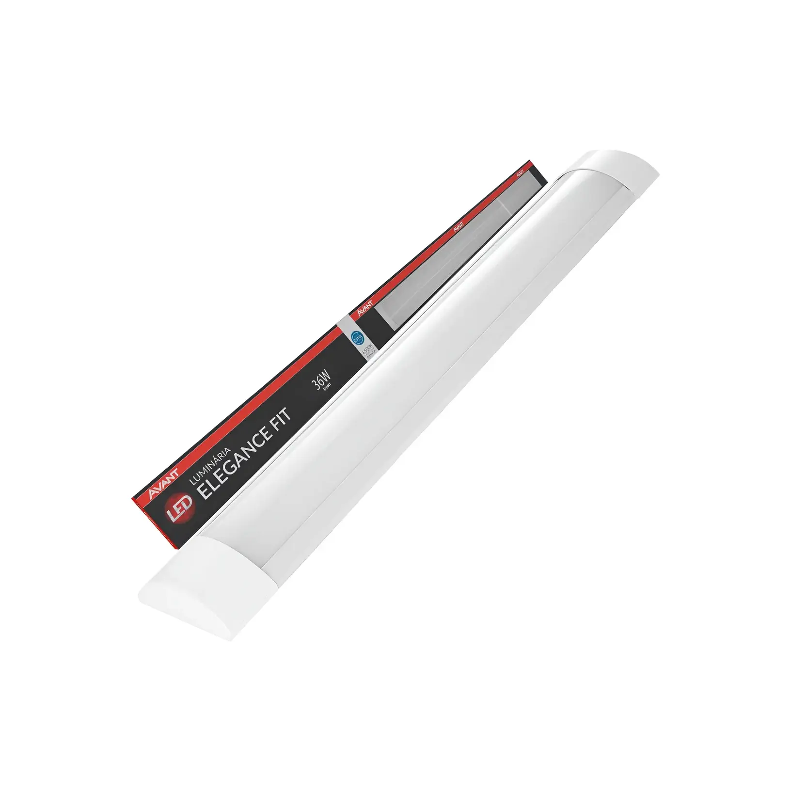 Luminária Led Elegante Fit 36w 6500k 110v_220v Branco - AVANT