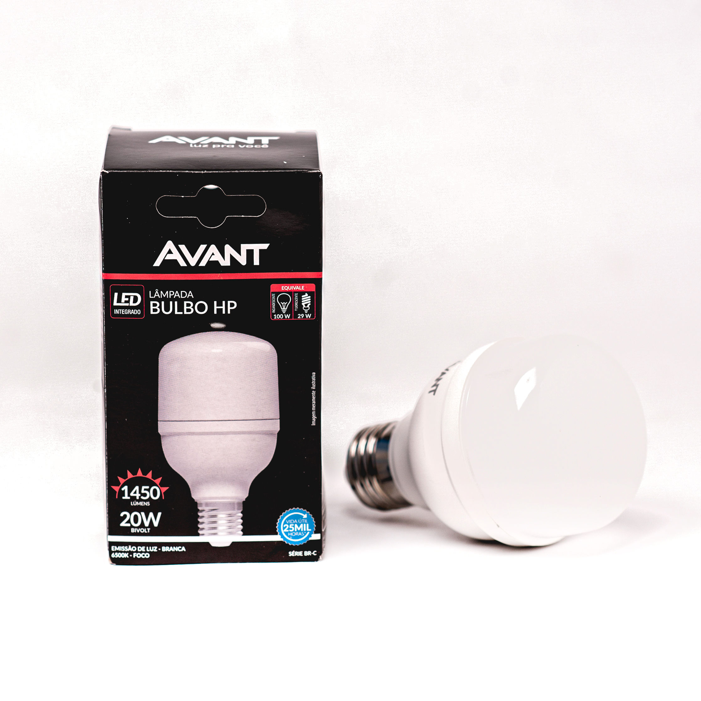 LÂMPADA LED BULBO HP 20W - AVANT