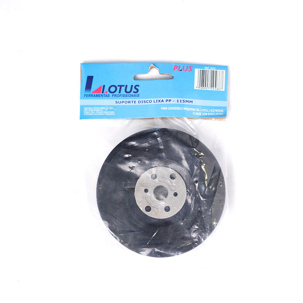 Thumbnail: Suporte Disco Lixa PP 115mm com Flange M14 - LOTUS