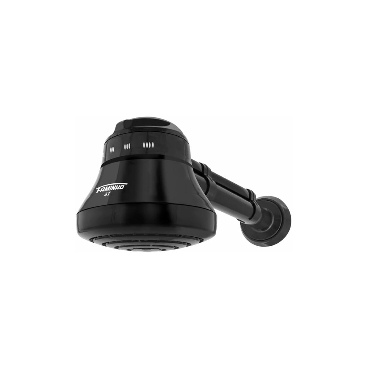 CHUVEIRO ELÉTRICO 4T BLACK 220V 6800W COM CANO 30CM - FAME