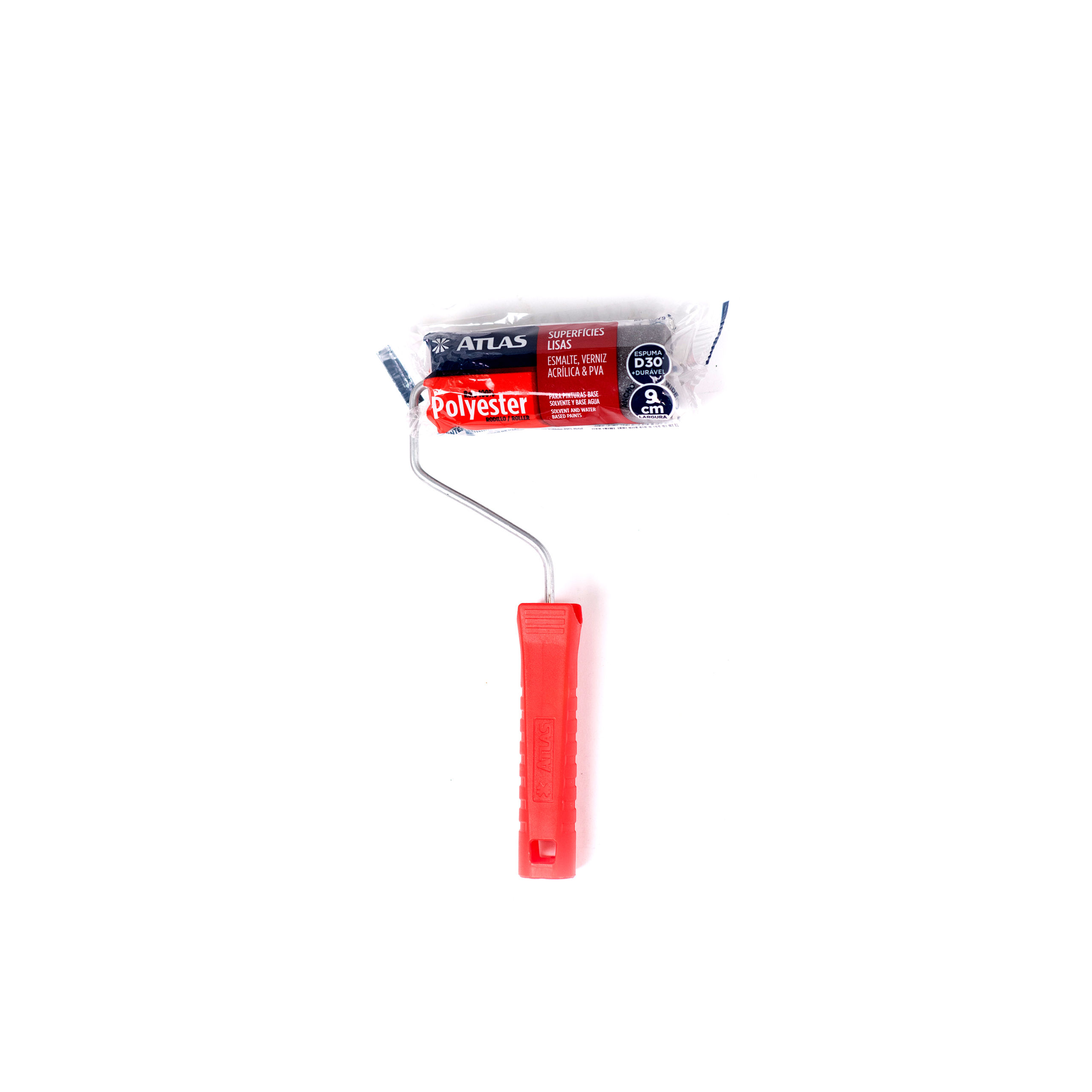 Rolo de Pintura de Polyester 9cm - ATLAS