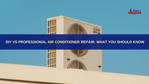 DIY vs Professional air conditioner repair: What You should know