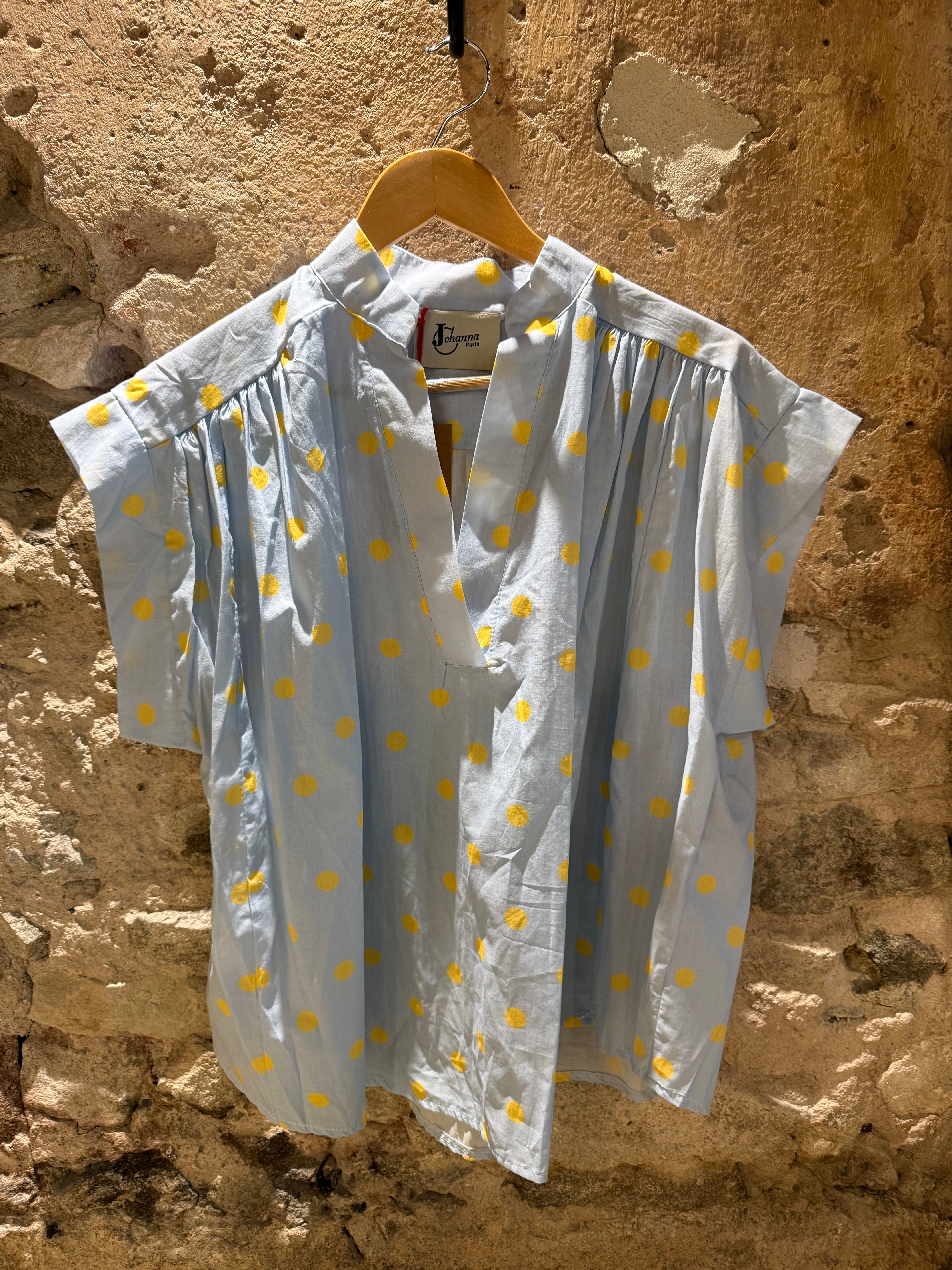 Blouse pois 