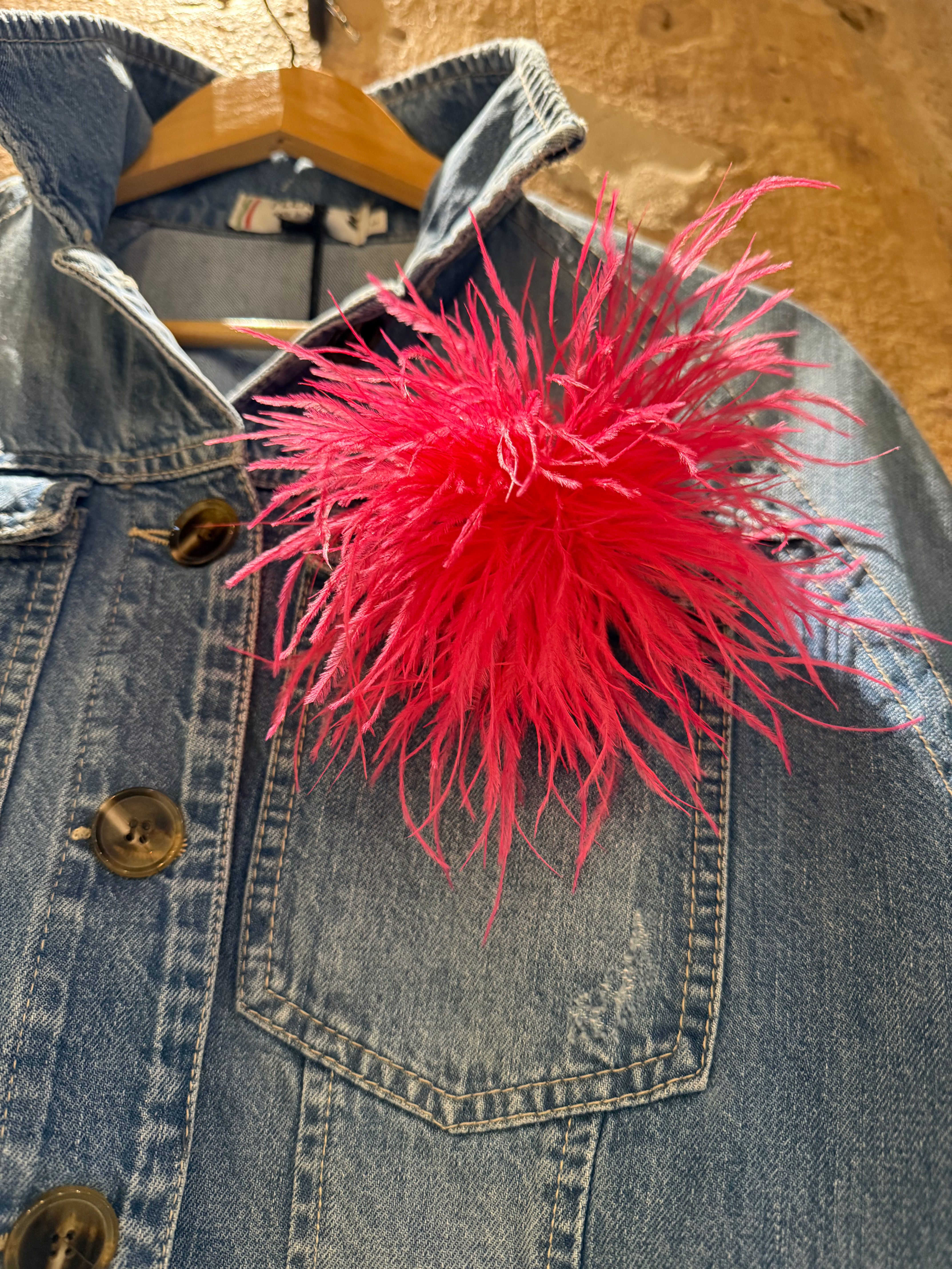 Broche Plume 