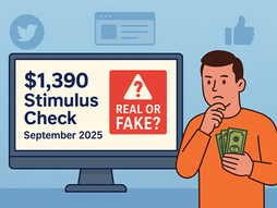 $1,390 Stimulus Check September 2025 — Is It Real or Fake?