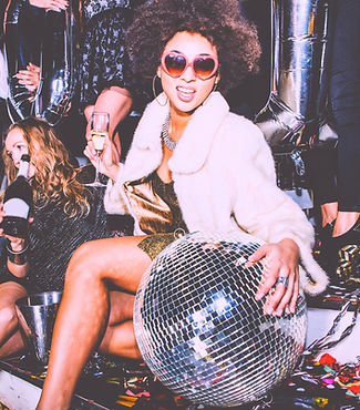 Picture of women at decades party