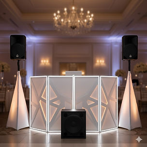 Wedding DJ Setup