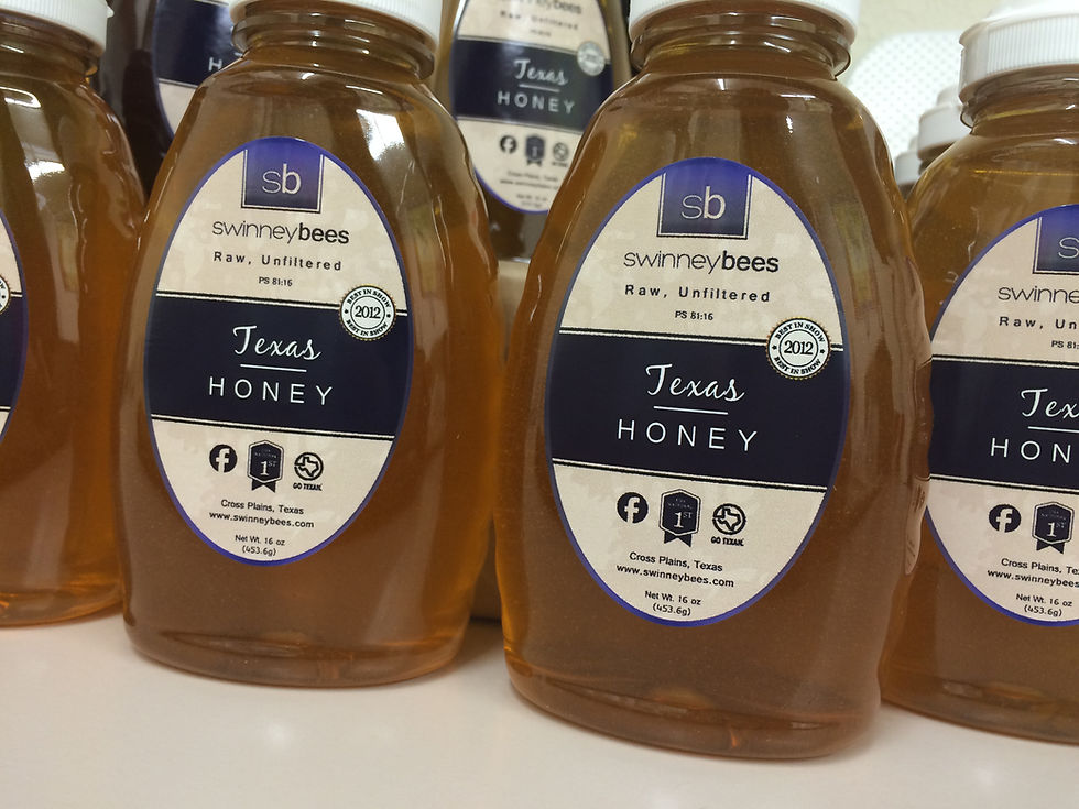 Texas Wildflower Honey swinneybees