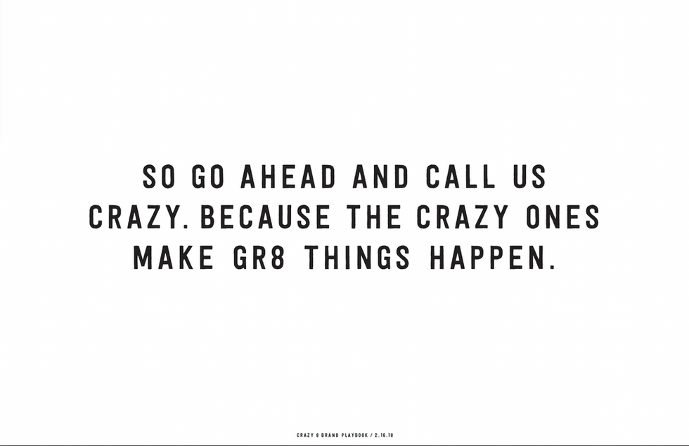 Crazy 8 Brand Story, Part 2