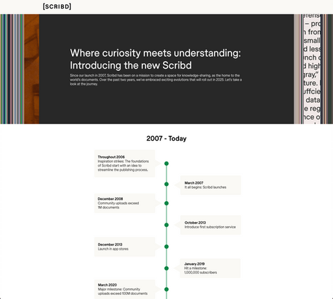 Scribd: Brand Refresh 