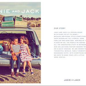Janie and Jack: Various Projects