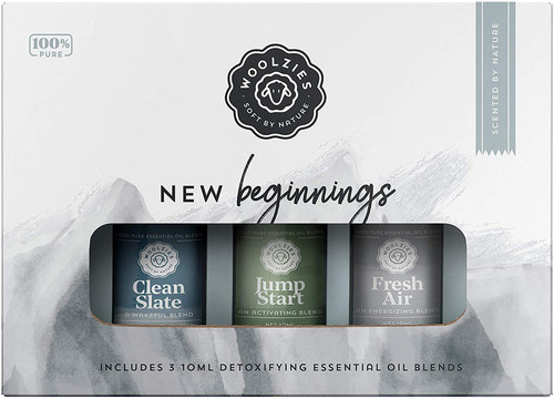 new beginnings essential oil collection by woolzies | the-pearl-spa