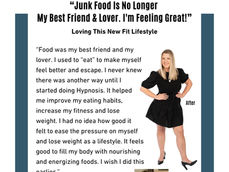Kristyn was finally able to lose weight with hypnosis