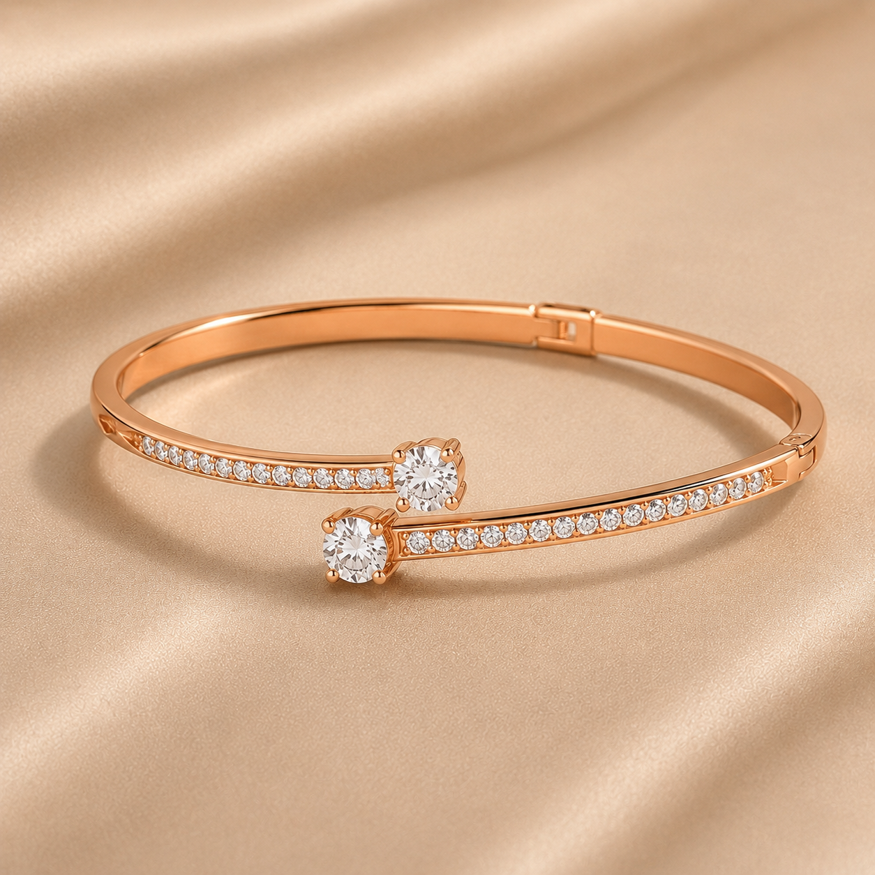 Twin Radiance Diamond Bracelet