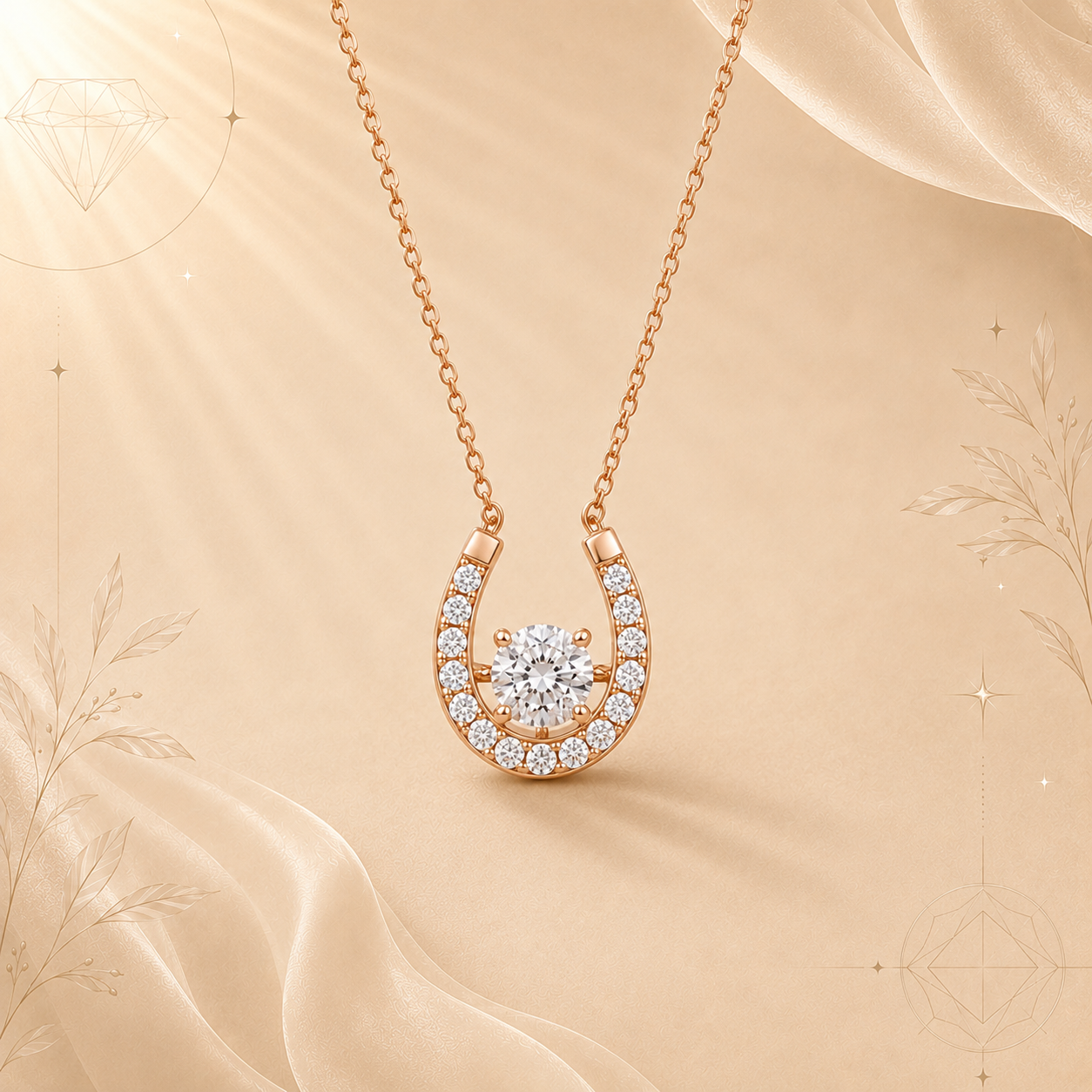 Fortuna Luck Diamond Pendant