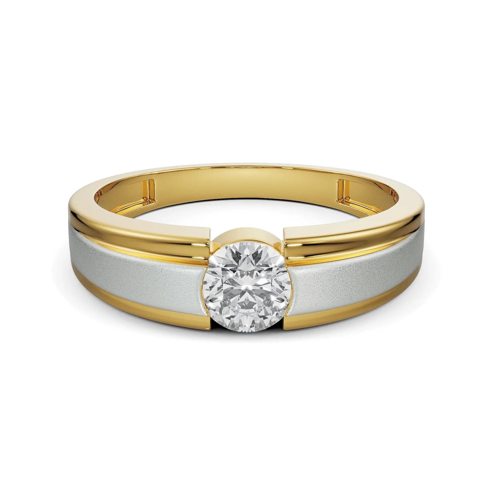 Radiant Solitaire Diamond Ring