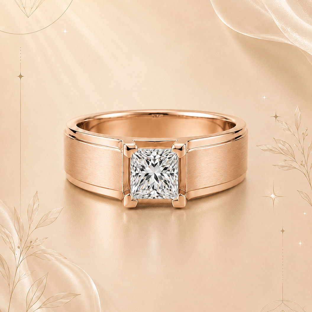 Zavain Square Diamond Ring