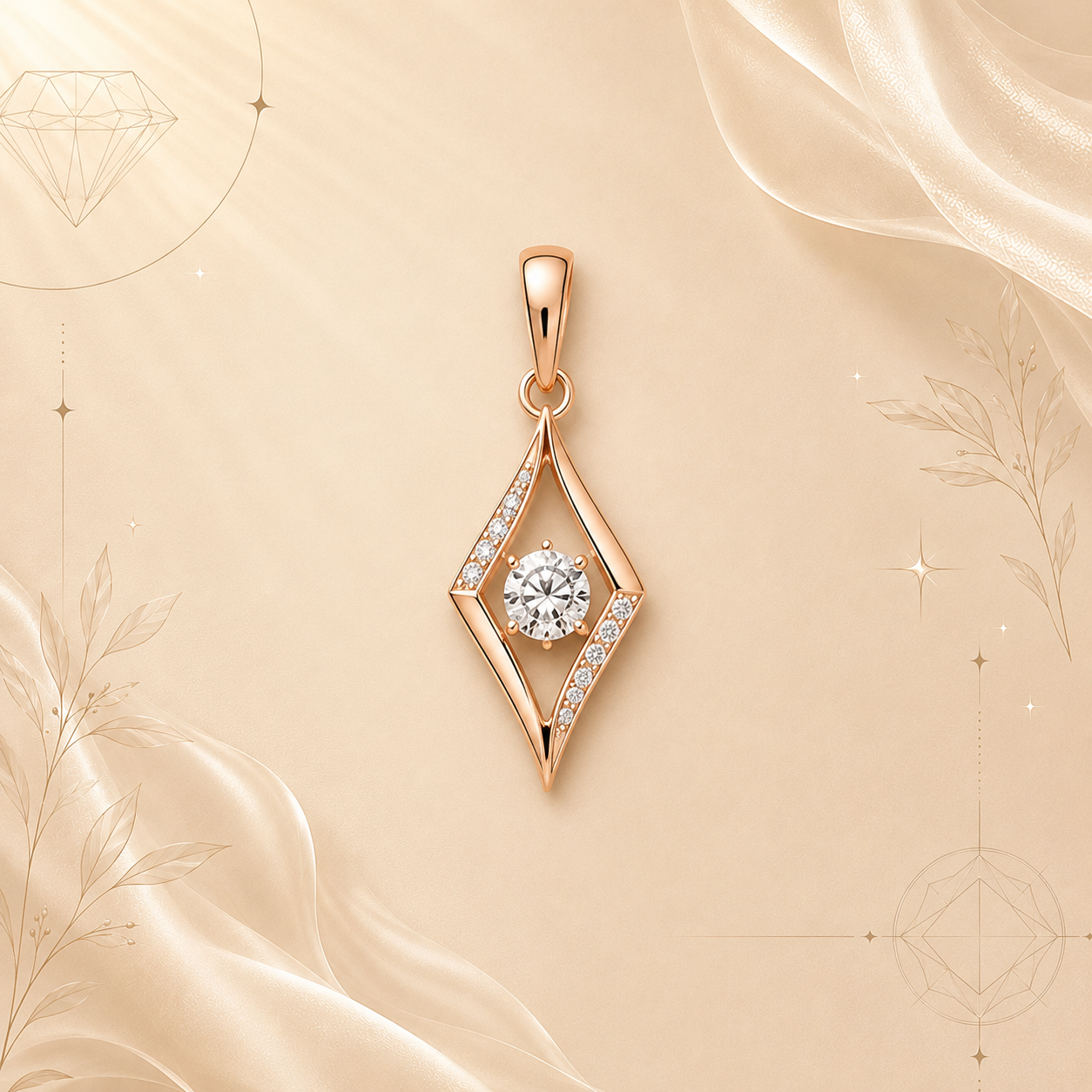 Virelle Spark Diamond Pendant