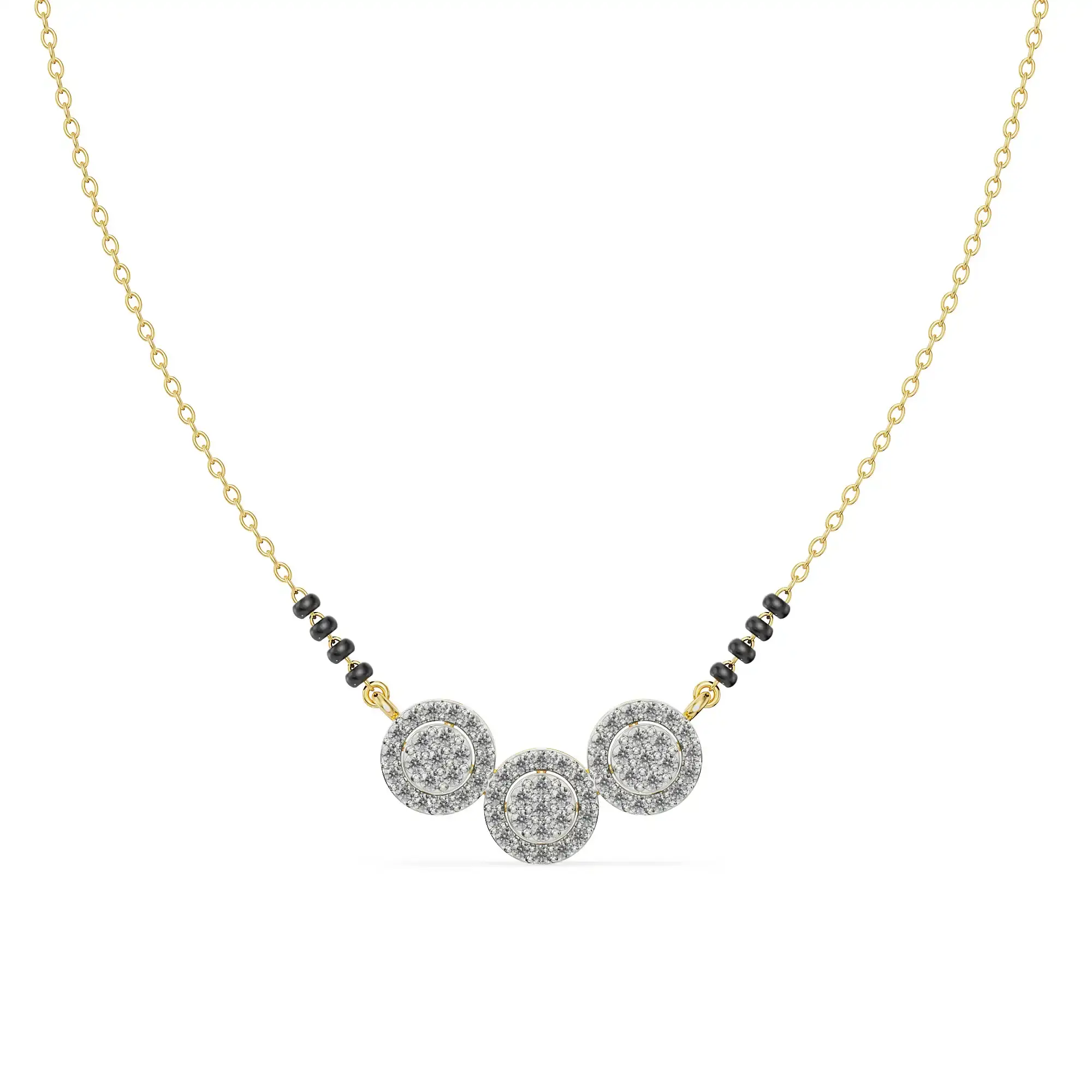 Radiantrio Diamond Mangalsutra