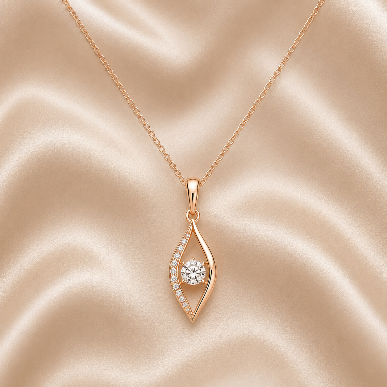 Marquise Muse Diamond Pendant
